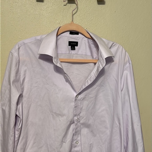 J Crew Bowery wrinkle free slim fit dress shirt Size Large‎ - Picture 2 of 8